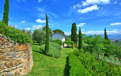 Villa Mami: Extérieur, Jardin, Vues