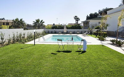 Villa Berbaro: bassin, Extérieur, Extérieurs, Jardin