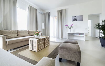 Villa Marsala: Salon