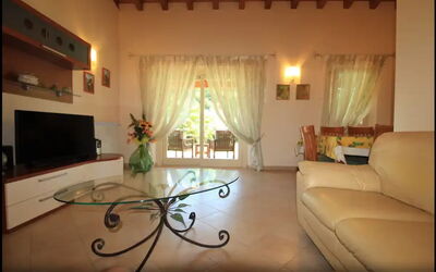 Villa Carducci: Living Room