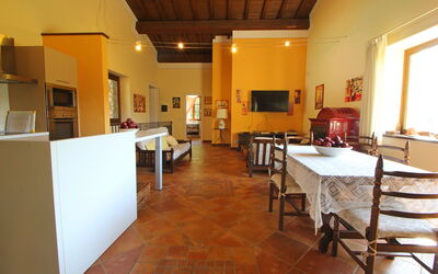 Capanna del Pastore: Kitchen, Living Room