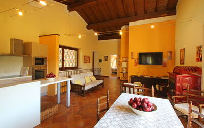 Capanna del Pastore: Kitchen, Living Room