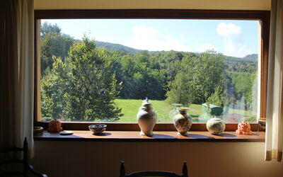 Capanna del Pastore: Kitchen, Living Room