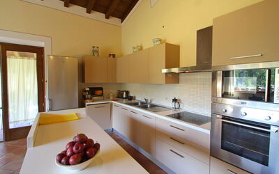 Capanna del Pastore: Kitchen, Living Room