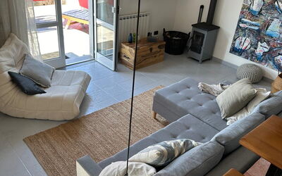 Villa di Confine: Bedroom, Living Room