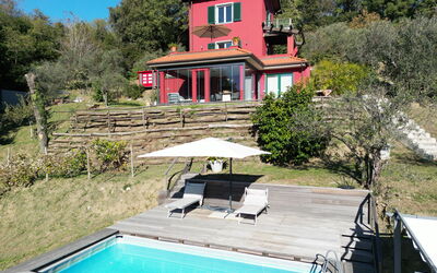 Villa di Confine: Garden, Outdoor, Pool