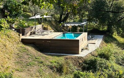 Villa di Confine: Garden, Outdoor, Pool