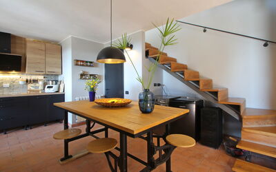 Villa di Confine: Kitchen