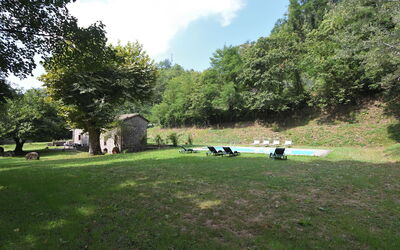 Villa del Mulino: all'aperto, Esterni, Piscina