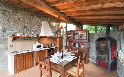Casa Antelminelli: Cucina, Soggiorno