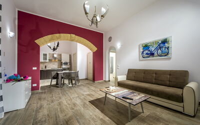 Villa Alcamo: Living Room