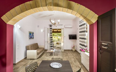 Villa Alcamo: Living Room