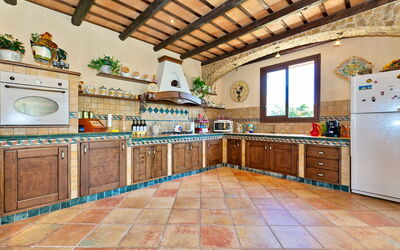 Villa Selinunte: Kitchen