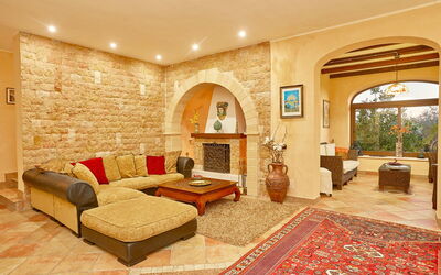 Villa Selinunte: Living Room