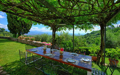 Villa Mami: all'aperto, Balcone / Terrazza / Patio, Giardino
