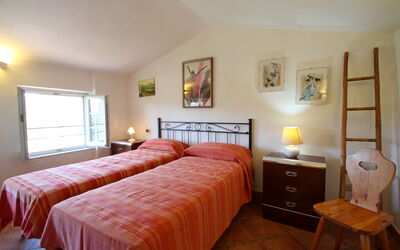 Casa Luigi Half: chambre à coucher