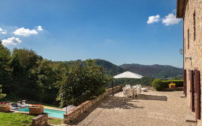 San Tommaso: Balcone / Terrazza / Patio, Piscina, Vista Panoramica