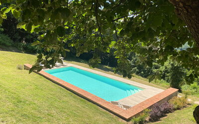 San Tommaso: Giardino, Piscina