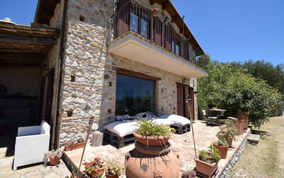 Villa Roccella Ionica, Sea View, a C: Autunno, Estate, Esterni, Giardino, Primavera