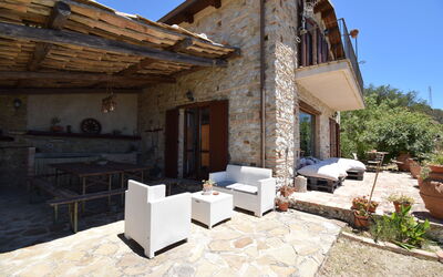 Villa Roccella Ionica, Sea View, a C: Autunno, Estate, Esterni, Giardino, Primavera