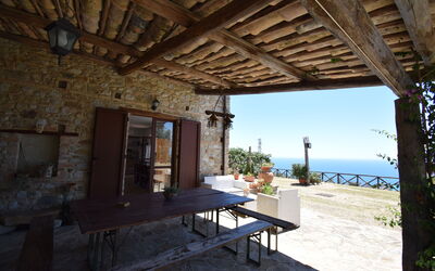 Villa Roccella Ionica, Sea View, a C: Autunno, Estate, Esterni, Giardino, Primavera