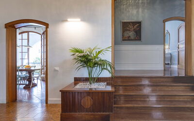 Villa i Portici: Détails de la chambre