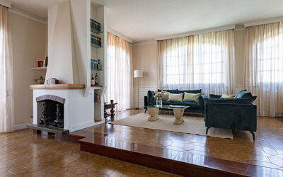 Villa i Portici: Salon