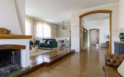 Villa i Portici: Salon