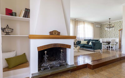 Villa i Portici: Salon