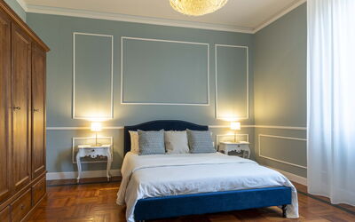 Villa i Portici: chambre à coucher