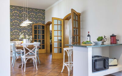 Villa i Portici: Salle à manger