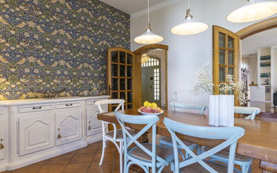 Villa i Portici: Salle à manger