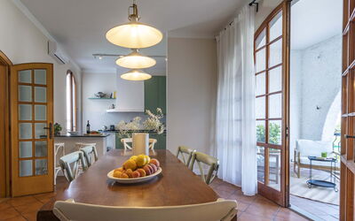 Villa i Portici: Salle à manger