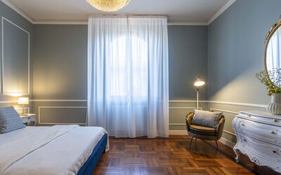 Villa i Portici: chambre à coucher