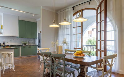 Villa i Portici: Salle à manger