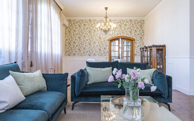 Villa i Portici: Salon