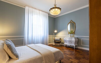 Villa i Portici: chambre à coucher