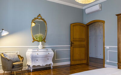 Villa i Portici: chambre à coucher