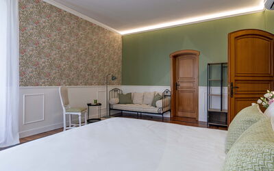 Villa i Portici: chambre à coucher