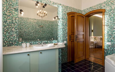 Villa i Portici: Salle de bain