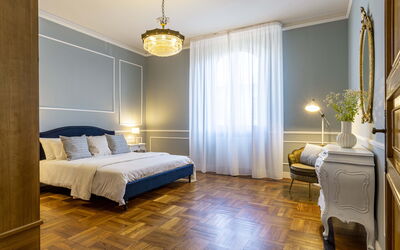 Villa i Portici: chambre à coucher