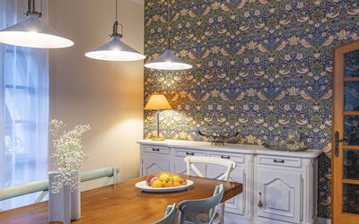 Villa i Portici: Salle à manger