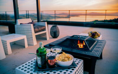 Villa Paradise: Veranda