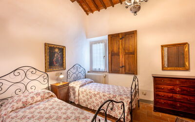 Villa Pietrafitta: slaapkamer