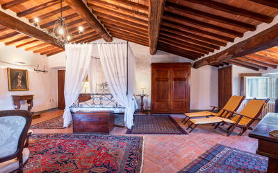 Villa Pietrafitta: slaapkamer