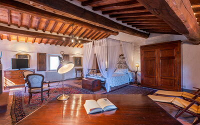 Villa Pietrafitta: slaapkamer