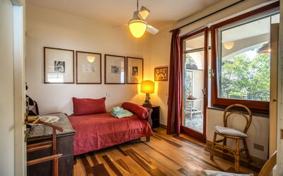 Villa Solaria with Private Pool: Autumn, Bedroom, Room Detail, Spring, Summer, Winter