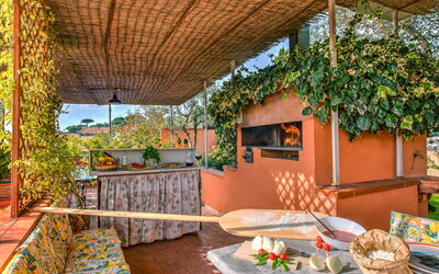 Villa Sorrentina with Panoramic Terrace: Autumn, Food, Garden, Spring, Summer, Winter
