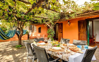 Villa Sorrentina with Panoramic Terrace: Autumn, Garden, Spring, Summer, Winter