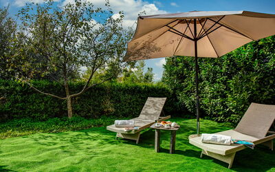 Villa Sorrentina with Panoramic Terrace: Autumn, Garden, Spring, Summer, Winter